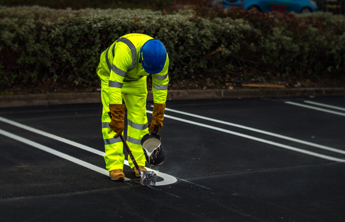 Road Marking - Line Painting